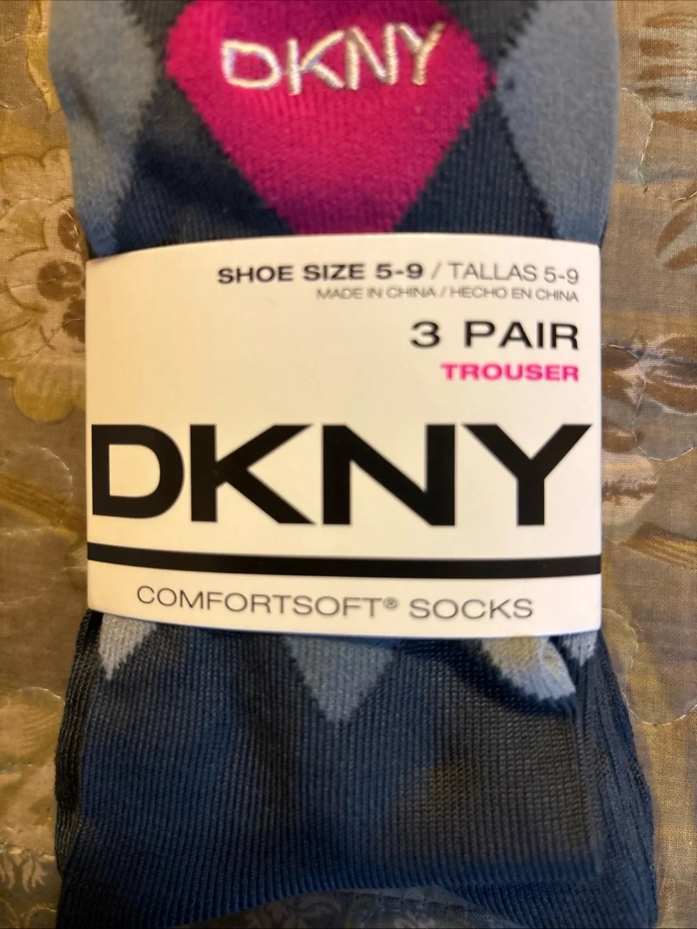 Dkny classic argyle